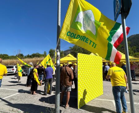 Manifestazione Coldiretti: Blue Tangue