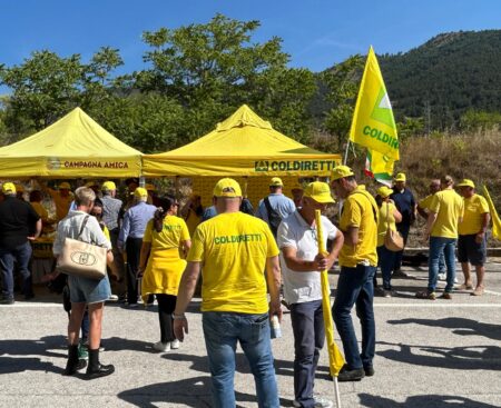 Manifestazione Coldiretti: Blue Tangue