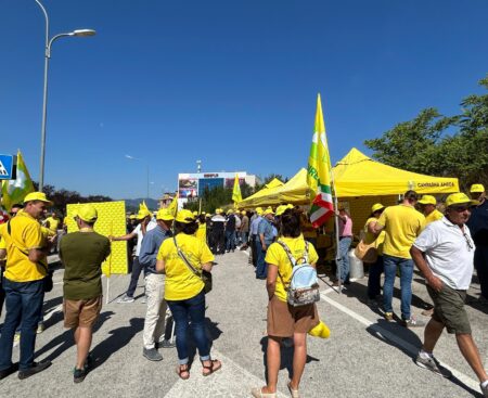 Manifestazione Coldiretti: Blue Tangue