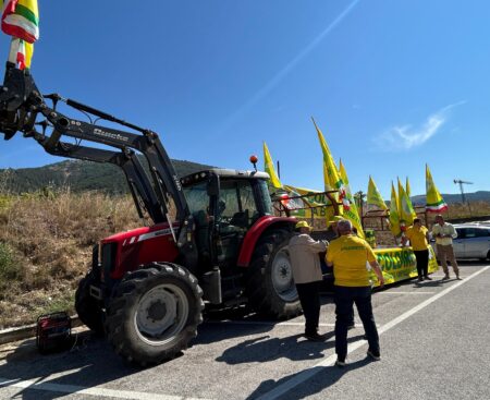 Manifestazione Coldiretti: Blue Tangue
