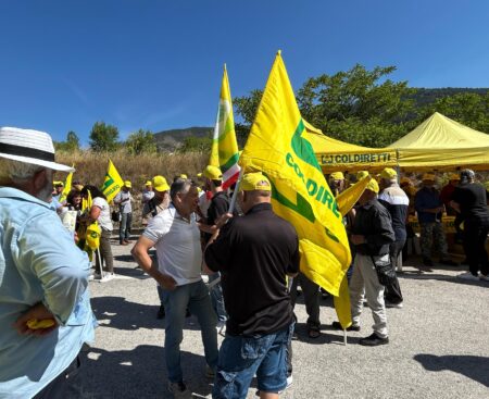Manifestazione Coldiretti: Blue Tangue