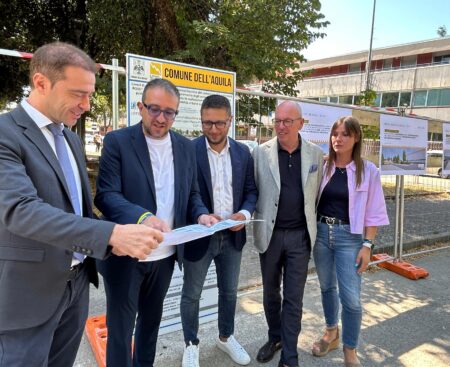Inaugurazione lavori del parcheggio all’ex Caserma Rossi