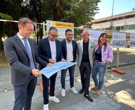 Inaugurazione lavori del parcheggio all’ex Caserma Rossi