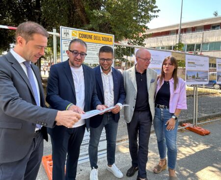 Inaugurazione lavori del parcheggio all’ex Caserma Rossi