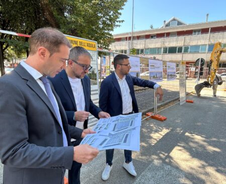 Inaugurazione lavori del parcheggio all’ex Caserma Rossi