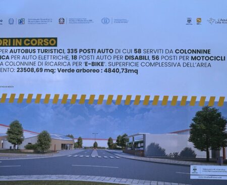 Inaugurazione lavori del parcheggio all’ex Caserma Rossi