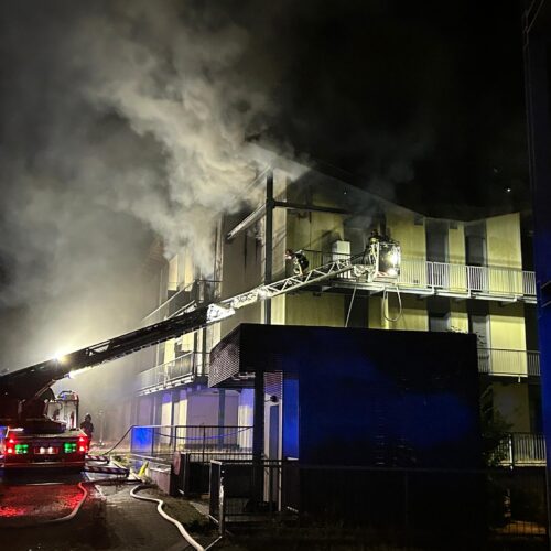 Incendio progetto C.A.S.E. Bazzano