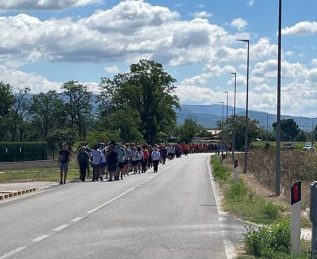 Giubileo dei Giovani: oltre trecento in pellegrinaggio a Collemaggio