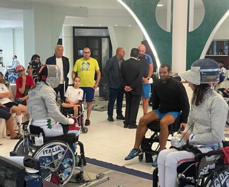 A L’Aquila gli azzurri della scherma paralimpica