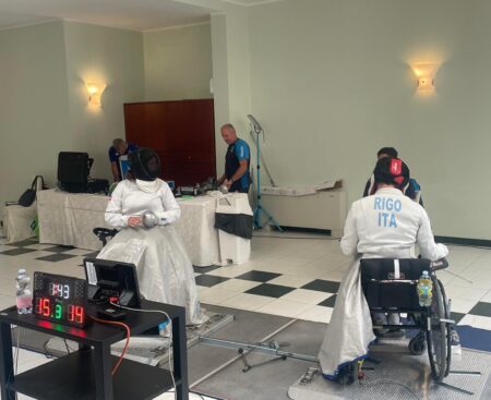 A L’Aquila gli azzurri della scherma paralimpica