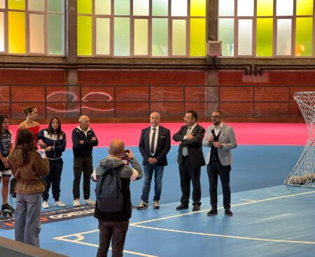 Inaugurazione Palazzetto dello Sport di Viale Ovidio