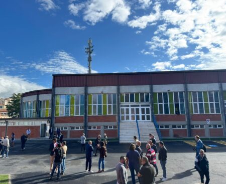 Inaugurazione Palazzetto dello Sport di Viale Ovidio