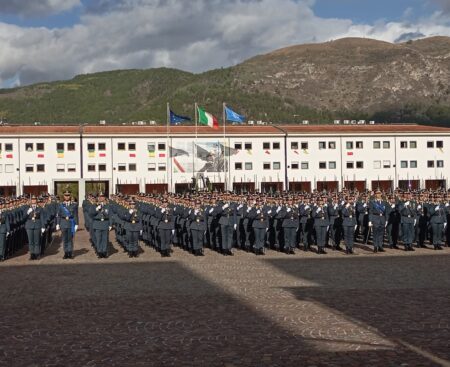 Gdf L’Aquila: giuramento dei Marescialli allievi