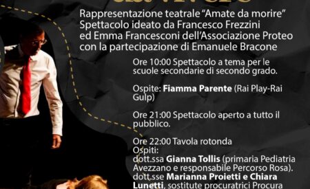 Avezzano: il 25 novembre al teatro dei Marsi «Amate da morire»