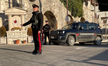 Pereto: un arresto in flagranza per tentato furto in abitazione