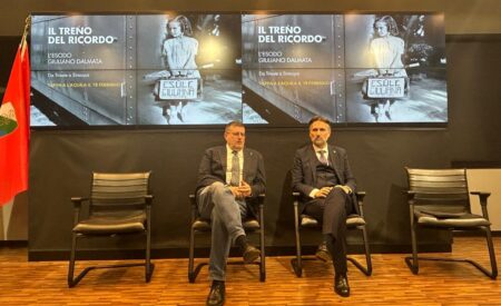 Il Treno del Ricordo degli esuli istriano-dalmati fa tappa a L’Aquila