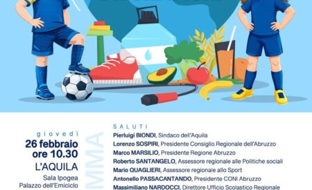 Abruzzo: il 13,8% dei bambini soffre di obesità, progetto di Lnd e Figc