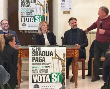 Paganica: dibattito sulle ragioni del Sì al referendum con il sottosegretario Bergamotto