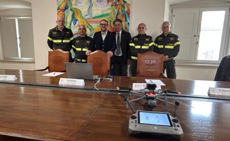 L’Aquila, droni e sicurezza: sperimentazione dei Vvf a Campo Imperatore