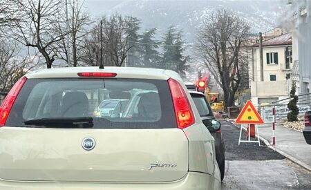 Via XX Settembre: stesura dell’asfalto, oggi (meteo permettendo) la attesa fine lavori