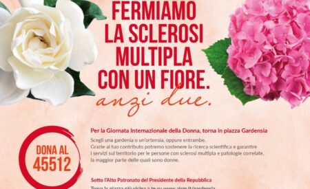 Sclerosi Multipla: nel weekend torna la raccolta fondi Gardensia