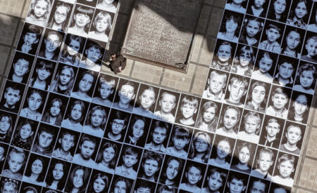 L’Aquila: 2mila cittadini protagonisti dell’opera dell’artista francese JR