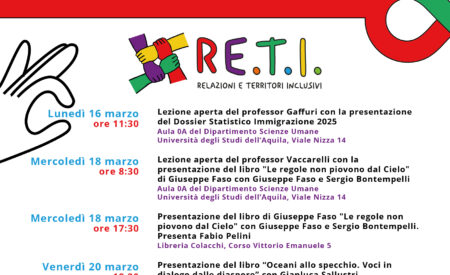 Settimana di azione contro il razzismo: all’Aquila il progetto “Re.ti”