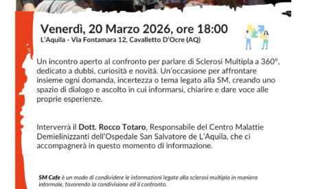 Dubbi, curiosità e novità sulla Sclerosi Multipla: torna Sm Cafè