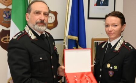 Carabinieri forestali: promozione a capitano per il tenente Santini