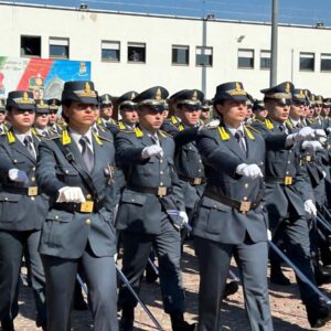 L’Aquila: giuramento allievi marescialli Guardia di Finanza 18 aprile 2026