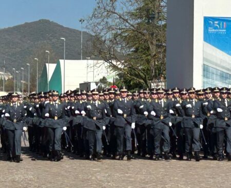 L’Aquila: giuramento allievi marescialli Guardia di Finanza 18 aprile 2026