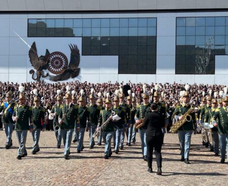 L’Aquila: giuramento allievi marescialli Guardia di Finanza 18 aprile 2026