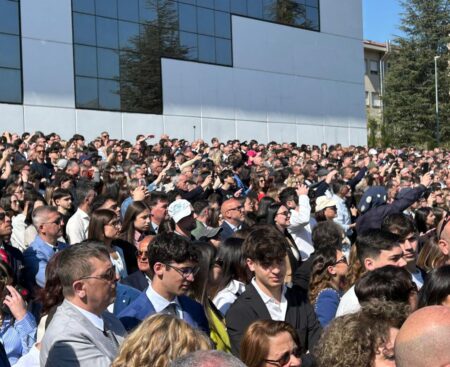 L’Aquila: giuramento allievi marescialli Guardia di Finanza 18 aprile 2026