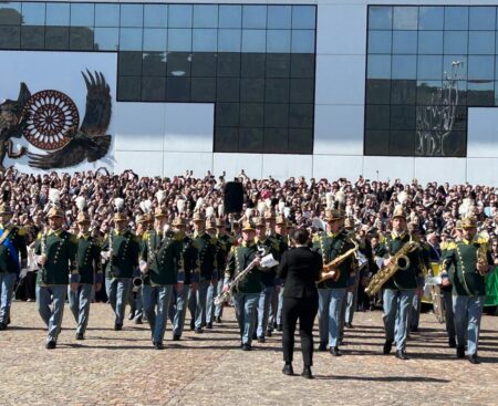 L’Aquila: giuramento allievi marescialli Guardia di Finanza 18 aprile 2026