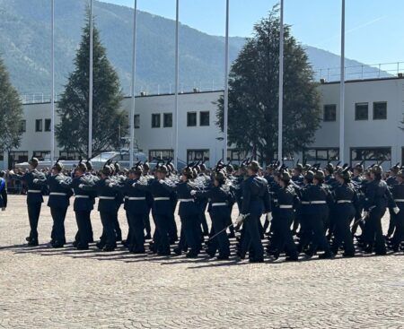 L’Aquila: giuramento allievi marescialli Guardia di Finanza 18 aprile 2026