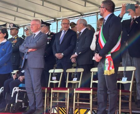 L’Aquila: giuramento allievi marescialli Guardia di Finanza 18 aprile 2026