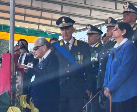 L’Aquila: giuramento allievi marescialli Guardia di Finanza 18 aprile 2026