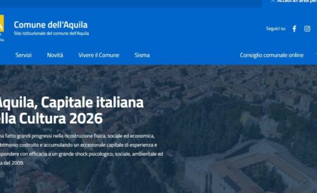 Comune L’Aquila: on line il nuovo portale istituzionale