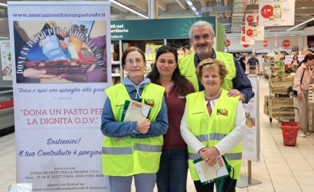 Raccolta alimentare: donati 1.350 chili di generi di prima necessità