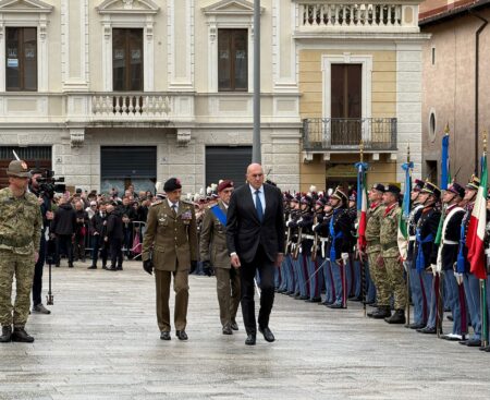 L’Aquila: 165° anniversario dell’Esercito italiano