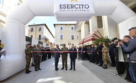 L’Aquila celebra l’Esercito: inaugurato il Villaggio su corso Vittorio Emanuele