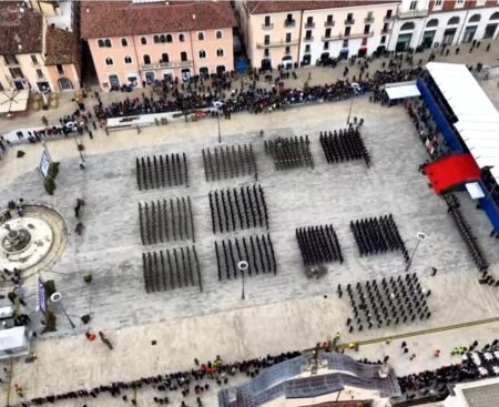 L’Aquila: 165° anniversario dell’Esercito italiano