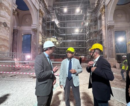 L’Aquila: dentro il cantiere del Duomo