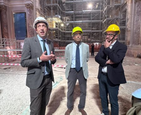 L’Aquila: dentro il cantiere del Duomo