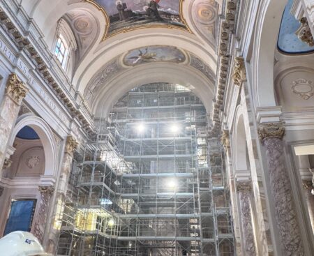 L’Aquila: dentro il cantiere del Duomo