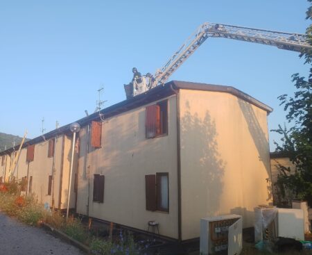 Incendio Map di Santa Rufina 23 luglio 2026