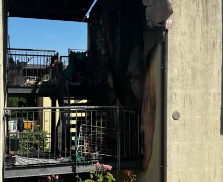 Incendio Map di Santa Rufina 23 luglio 2026