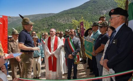 Raduno Alpini a GIoia dei Marsi: conferita cittadinanza all’Ana Abruzzi