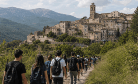Adsu: parte domani il “Cammino dello Studente” in Valle Subequana