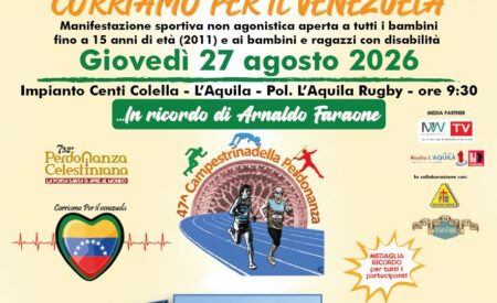 Torna la Campestrina della Perdonanza: si corre per il Venezuela